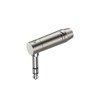 6.3mm right angle stereo plug, Nickel plated shell, Nickel plated contacts Roxtone RJ3RPP-NS-NN