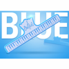 Music Book Holder Kera-Audio CLIP PIANO blue